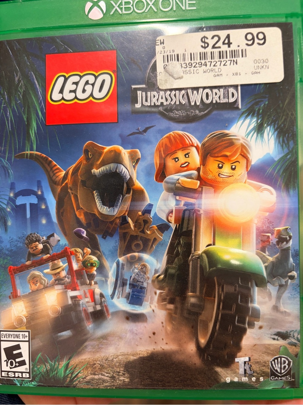 LEGO Jurassic World Adventure Building Set - Green, Red, Blue